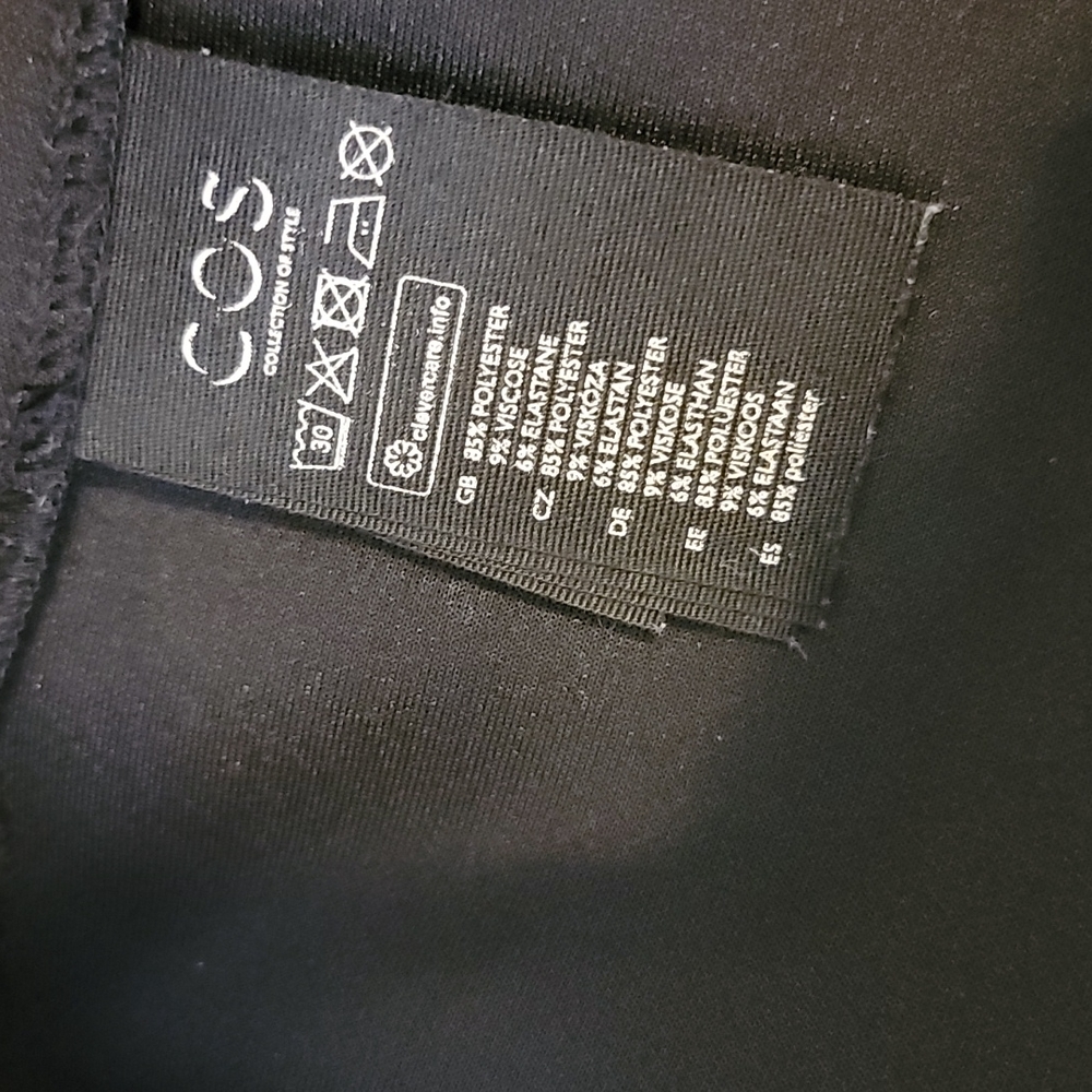 Beautiful COS Scuba Pleated Waist Dress - Picture 7 of 15